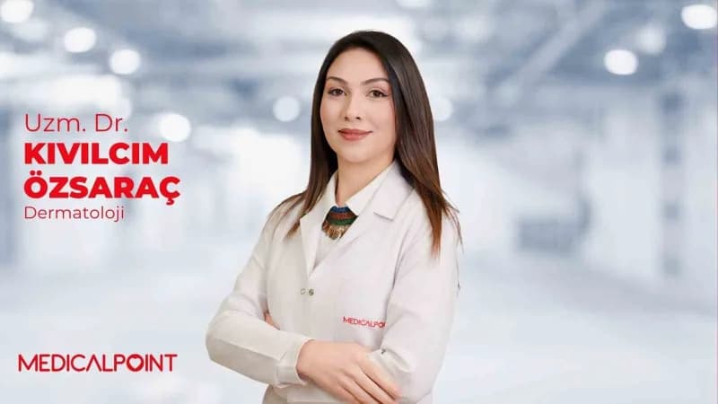 Medical Point Gaziantep Hastanesi Dermatoloji Uzmanı Uzm. Dr. Kıvılcım Çınkır Özsaraç saç dökülmesi hakkında açıklama ya