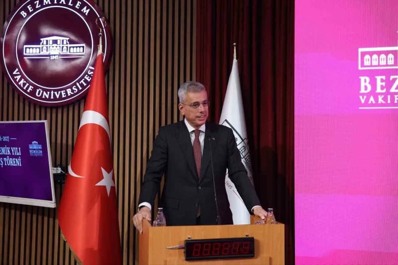 Sağlık Bakanı Kemal Memişoğlu, Bezmialem Vakıf Üniversitesi 2026-2027 Akademik Açılış Yılı töreninde "Sağlığın bilgisini