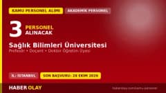 Sağlık Bilimleri Üniversitesi öğretim üyesi alımı ilanı 2026 başvuru detayları