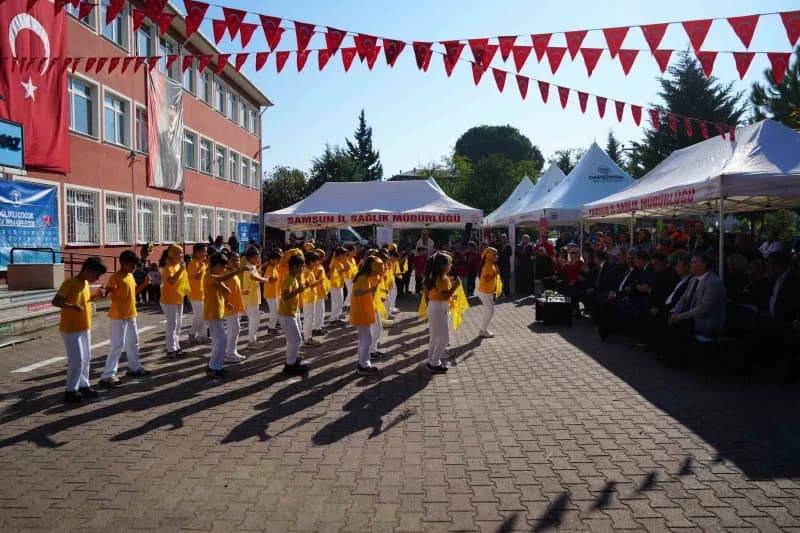 "Sağlıklı Çocuk, Sağlıklı Gelecek Programı" kapsamında Samsun'da 2025-2026 Eğitim-öğretim yılında il