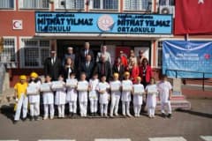 Samsun’da Sağlıklı Çocuk, Sağlıklı Gelecek Programı kapsamında öğrencilere sağlık eğitimi veriliyor