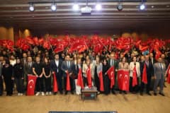 Gaziantep Büyükşehir Belediye Başkanı Fatma Şahin gençlerle soru cevap programında