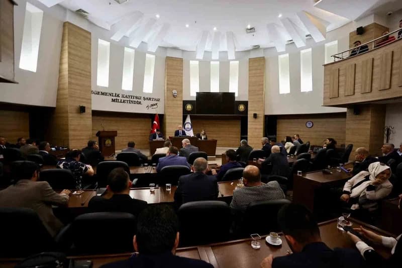 Şahinbey Belediyesi Ekim ayı olağan Meclis toplantısının 1.oturumu, Şahinbey Belediyesi Meclis Başkanı Mehmet Tahmazoğlu