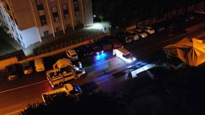 Samsun'da asker eğlencesi, yüksek sesli müzik, lastik yakma ve drift nedeniyle çevre sakinlerine ve trafiğe zor anlar ya
