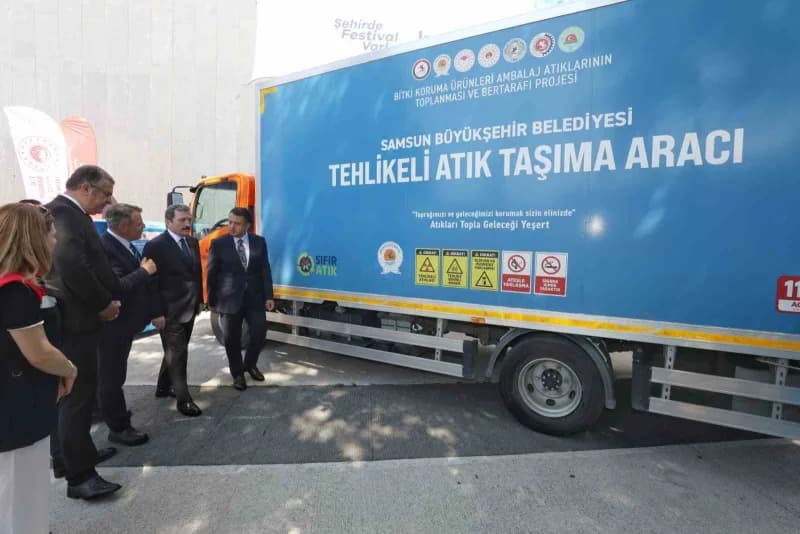 Samsun Valiliği koordinesinde 2025 yılında başlatılan 15 Çevre projesiyle şehrin mavisi ve yeşili ko