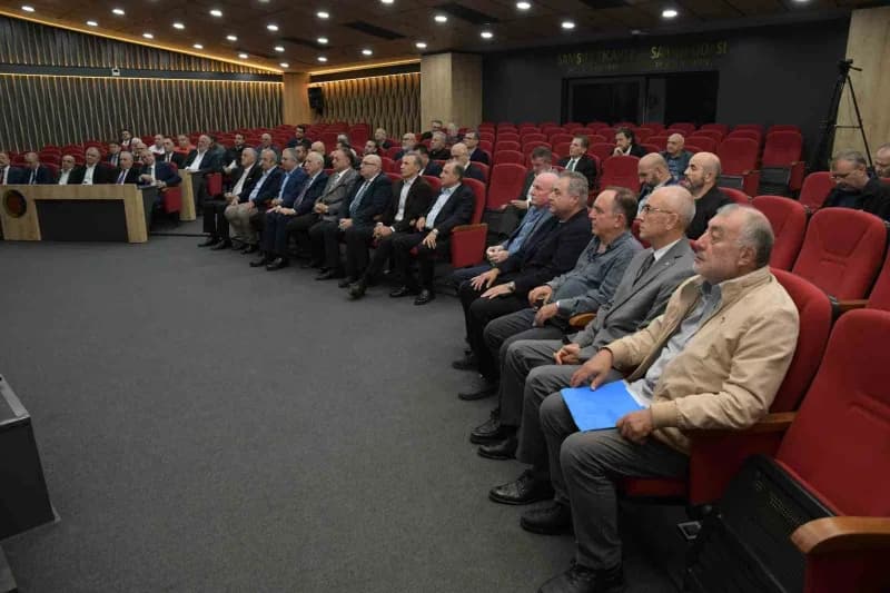 Samsun Ticaret ve Sanayi Odası’nın (TSO) 2022-2026 döneminin son Meclis toplantısında konuşan Yönetim Kurulu Başkanı Sal