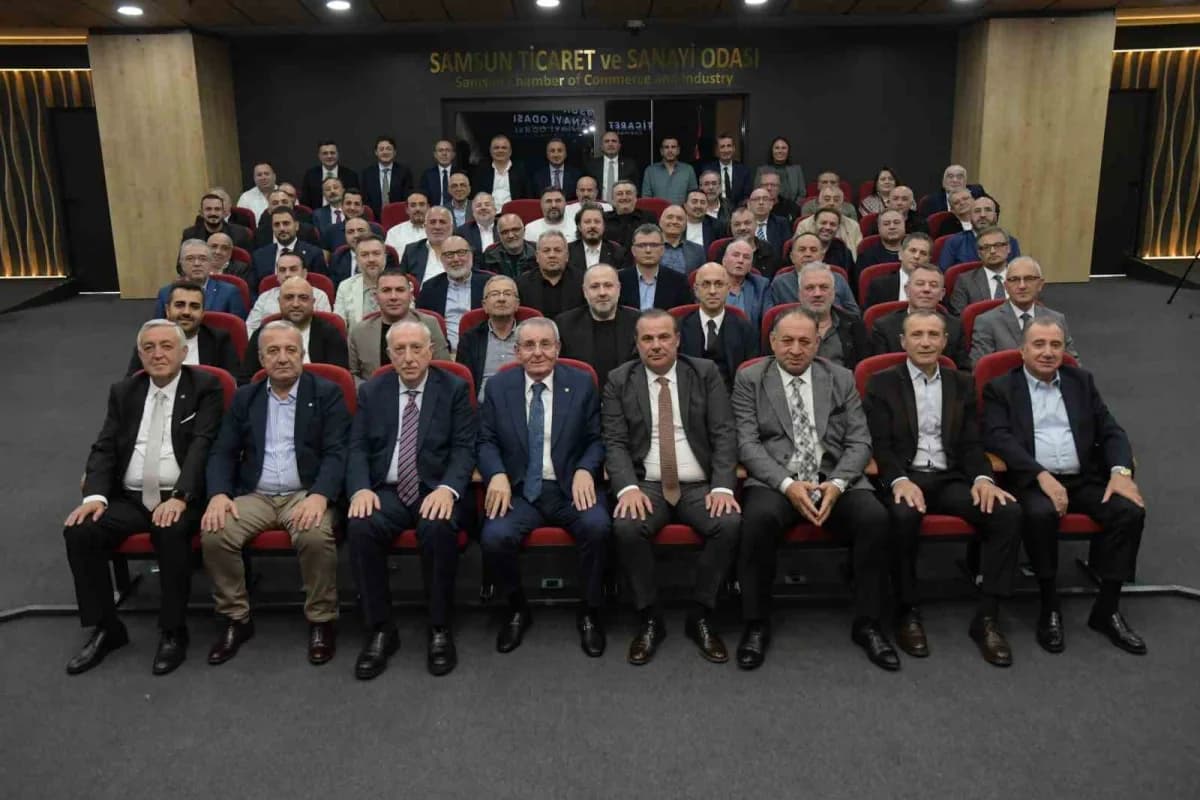 Samsun Ticaret ve Sanayi Odası’nın (TSO) 2022-2026 döneminin son Meclis toplantısında konuşan Yönetim Kurulu Başkanı Sal