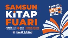 Samsun Fuar ve Kongre Merkezi'nde düzenlenecek Samsun Kitap Fuarı için hazırlanan stantlar ve kitaplar