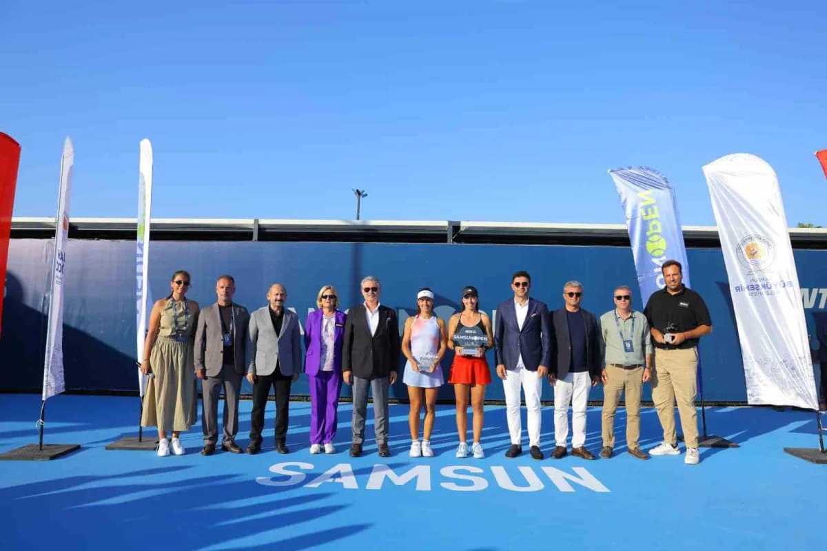 Samsun’da bir hafta boyunca Tenis heyecanı yaşatan Samsun Open WTA 125 Tenis Turnuvası sona erdi. Teklerde milli tenisçi