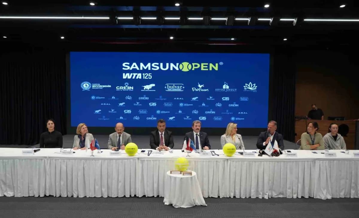 Samsun, Dünya Kadın tenisinin önemli organizasyonlarından Samsun Open WTA 125 Tenis Turnuvası’na ev sahipliği yapıyor. 4