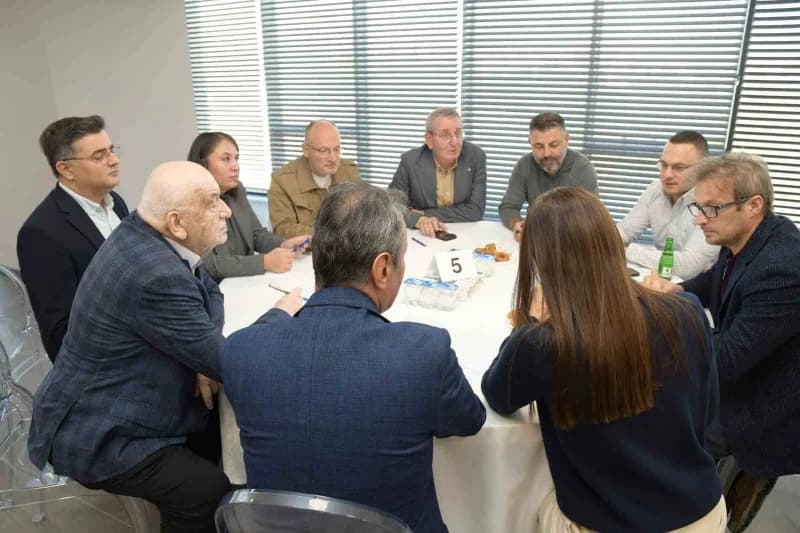 Samsun Ticaret ve Sanayi Odası meslek komiteleri toplantısından bir kare