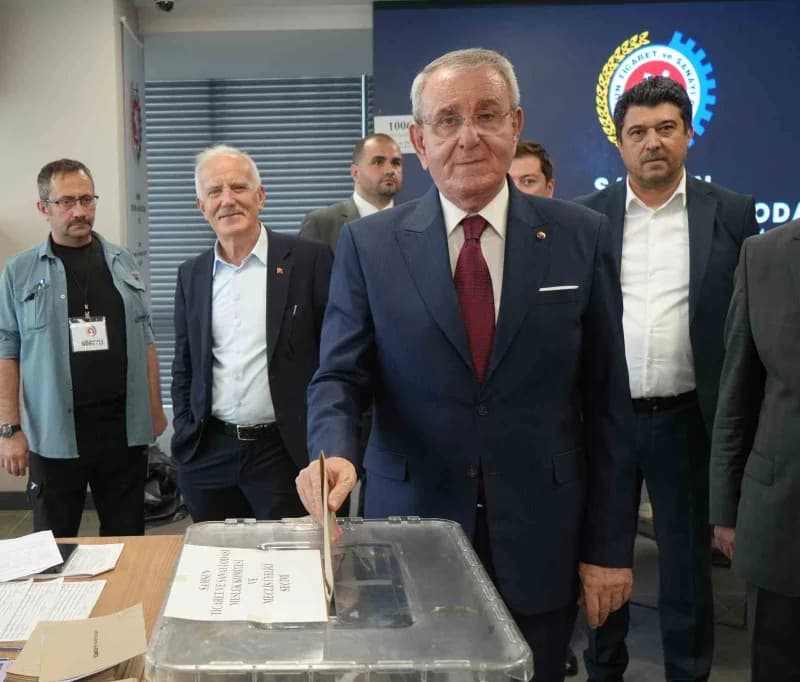 Samsun Ticaret ve Sanayi Odası seçimlerinde oy kullanma işlemi ve seçim süreci