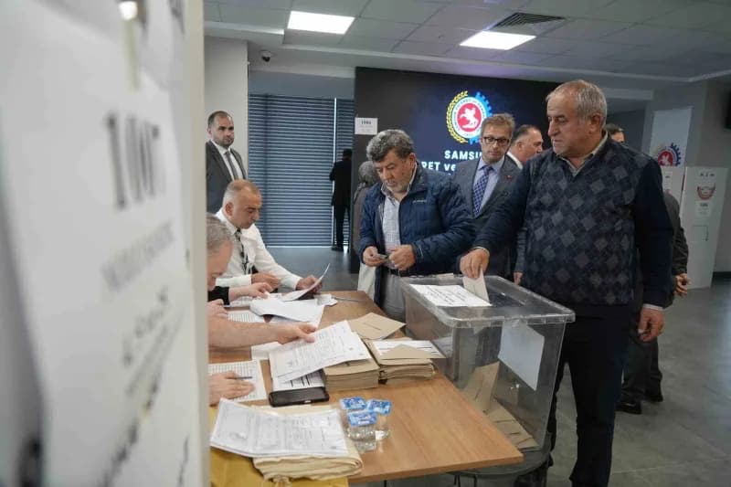 Samsun Ticaret ve Sanayi Odası’nda (TSO) 41 meslek grubunda gerçekleştirilen meslek komitesi ve meclis üyeliği seçimleri