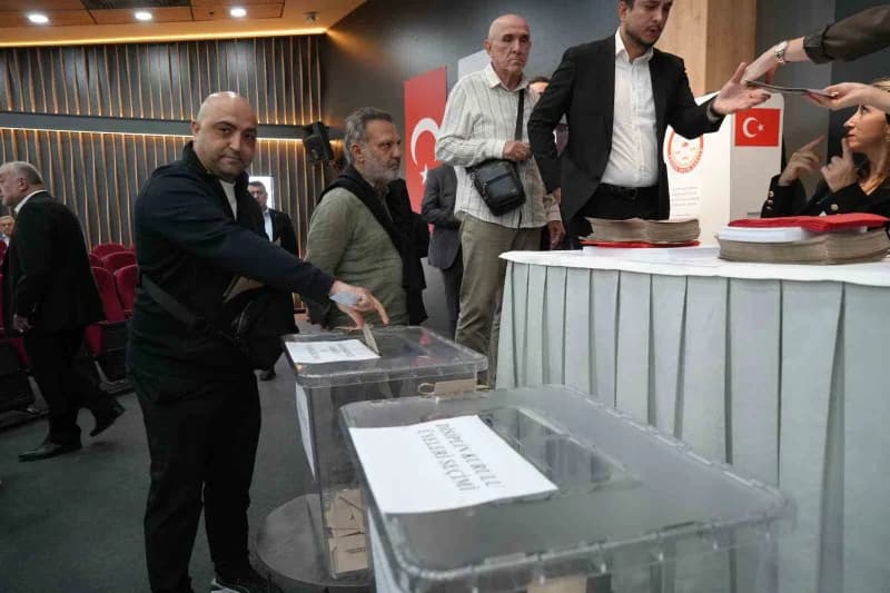 Samsun Ticaret ve Sanayi Odası’nın (TSO) 2026-2030 dönemi yeni yönetiminin belirlenmesi amacıyla gerçekleştirilen seçiml