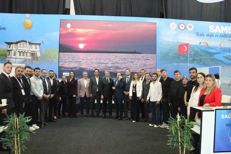 Samsun, 100'den fazla ülkeden Turizm profesyonelinin katıldığı ATF 2026 Antalya Turizm Fuarı'nda (AT