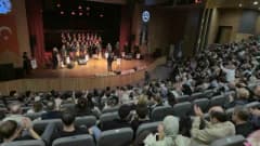 Samsun’da SAYSAD TSM Korosu’ndan kuruluş konseri