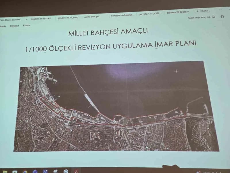 Samsunspor Nuri Asan Tesisleri ve çevresinde Millet Bahçesi Projesi planı görüşmeleri