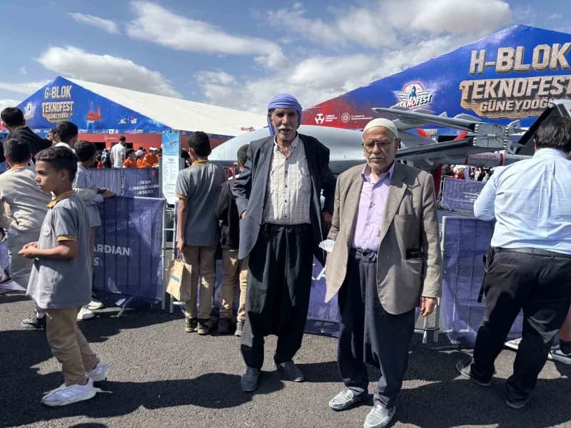 Şanlıurfa GAP Havalimanı'nda TEKNOFEST Güneydoğu festivalinde sergilenen yerli ve milli teknoloji ürünleri