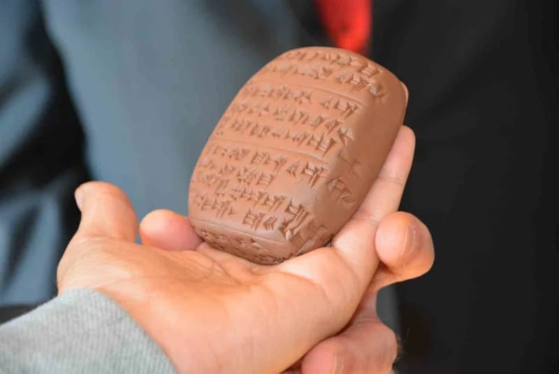 Protokoll üyeleri tarafından Kazı alanında incelemelerde bulunuldu