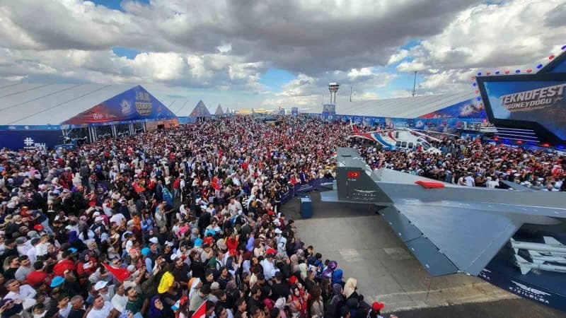 Cumhurbaşkanı Recep Tayyip Erdoğan, Milli Teknoloji Hamlesi vizyonuyla Şanlıurfa'da düzenlenen Havacılık, Uzay ve Teknol