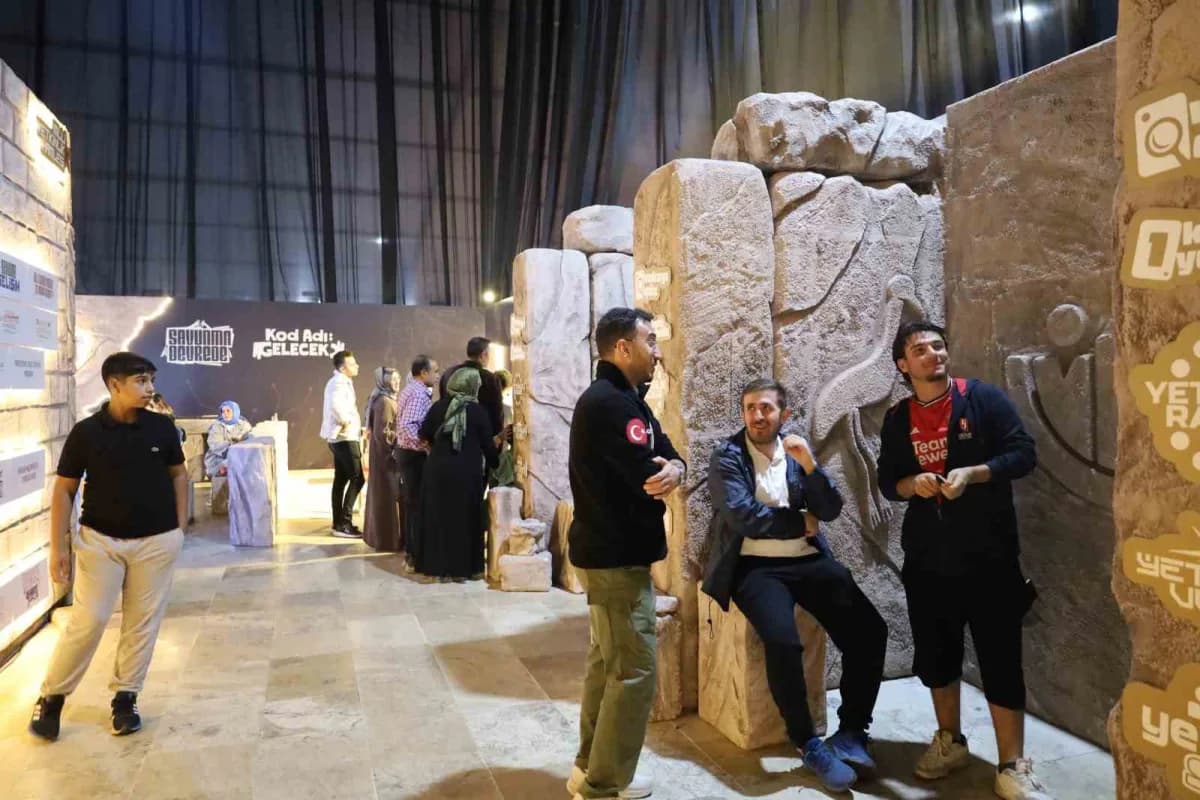 Savunma Sanayii Akademi, TEKNOFEST 2026'da Göbeklitepe ve Karahantepe'den ilham alan özel konsept stant tasarımıyla yeri