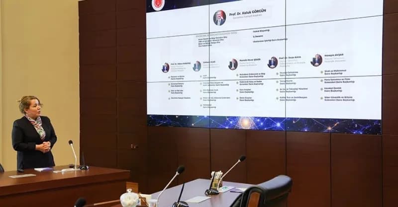 Savunma Sanayii Başkanlığı (SSB) AR-ge ve Teknoloji Yönetimi Daire Başkanı Zübeyde Arslanoğlu ve ber