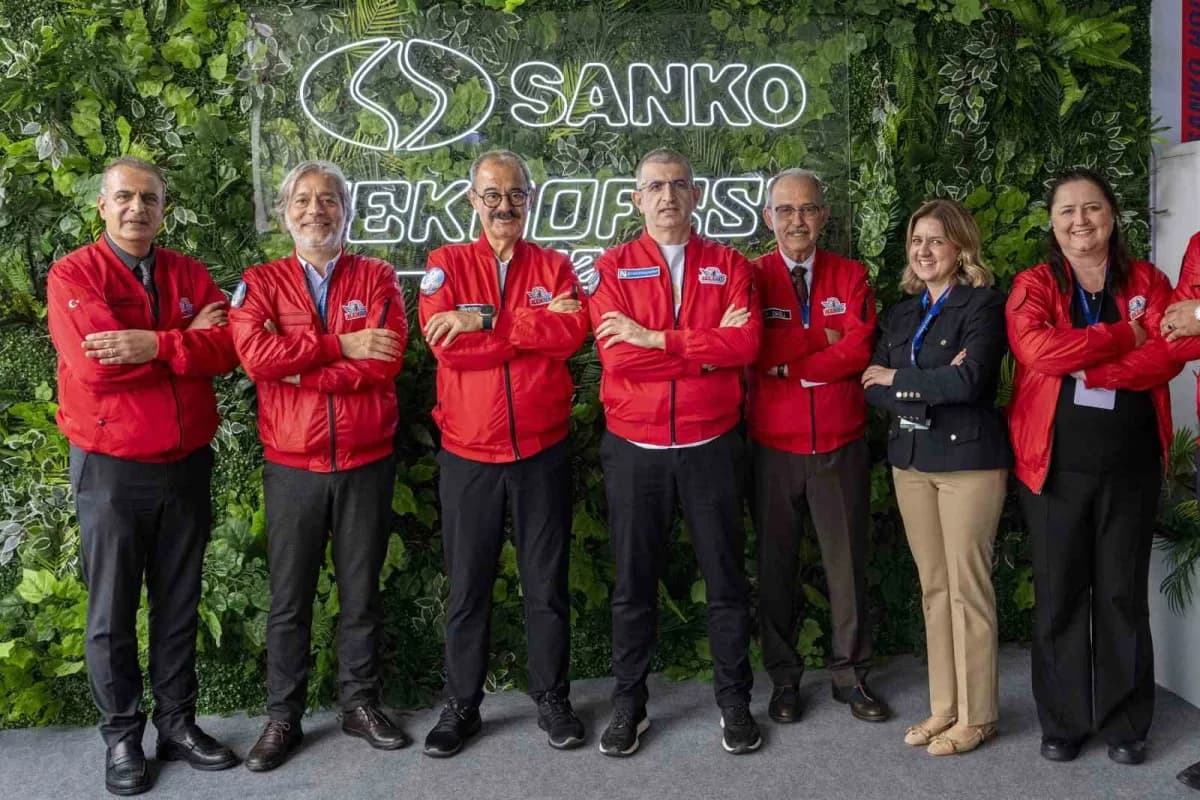 Selçuk Bayraktar ve Haluk Bayraktar’dan SANKO’ya ziyaret