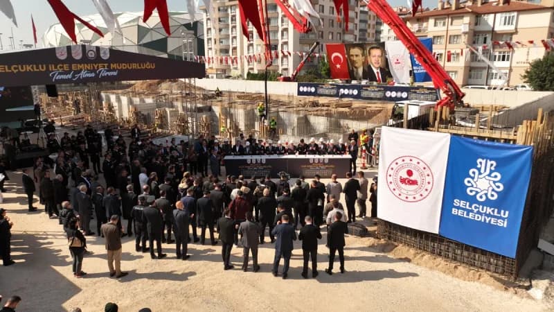 Selçuklu ilçesinin huzur ve güvenliğine katkı sunmak, Emniyet hizmetlerinin modern ve donanımlı bir ortamda yürütülmesin