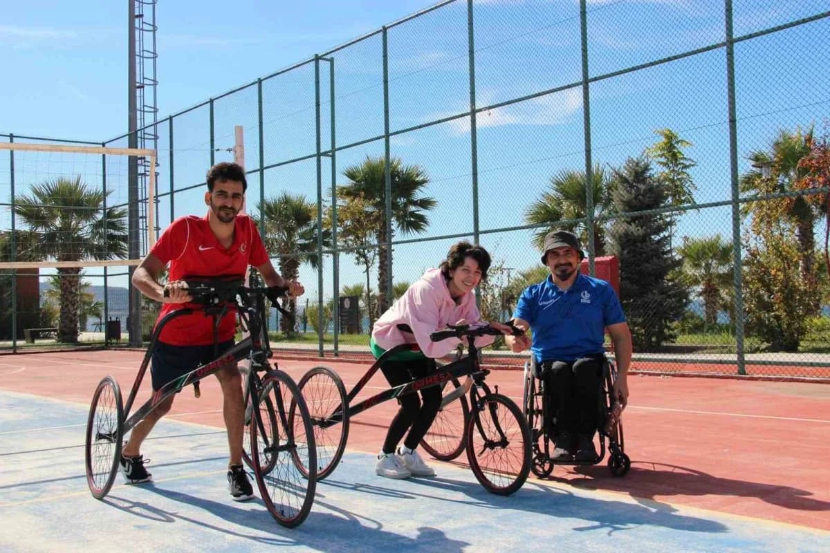 Etkinlikte, Serebral Palsili Gençler keyifli anlar yaşadı.
