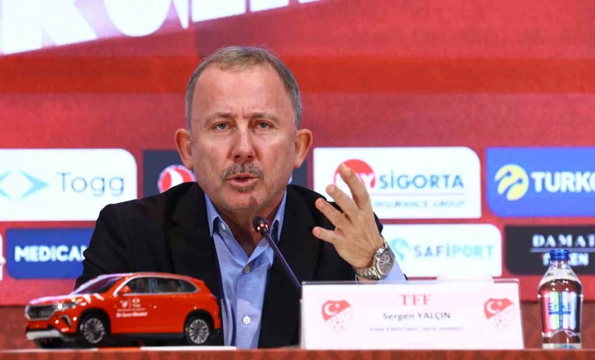 Sergen Yalçın açıklamalarda bulundu