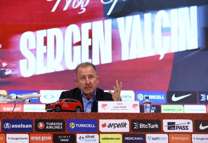 Sergen Yalçın açıklamalarda bulundu