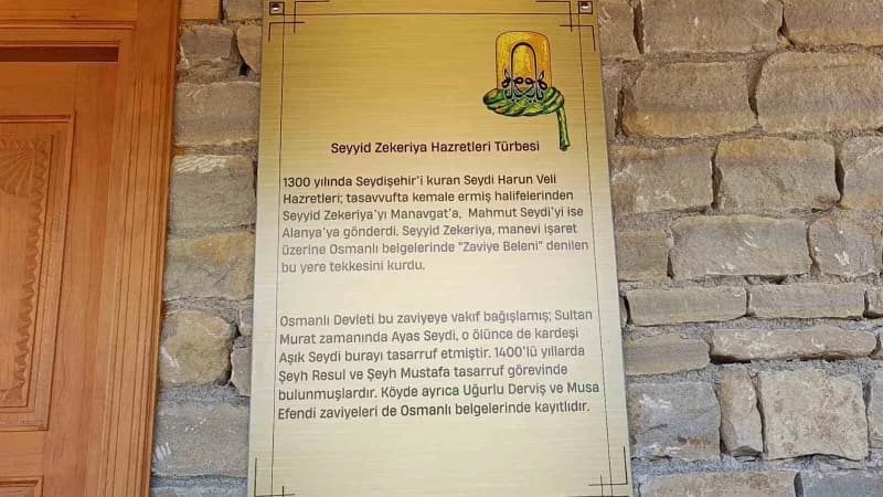 Seyit Zekeriyya Hazretleri Türbesi hayırseverlerin katkılarıyla restore edilerek hizmete açıldı.