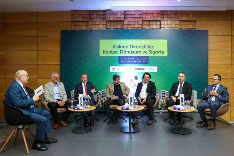 Sigorta Haftası kapsamında 6 Ekim'de Quick Tower'da düzenlenen ‘OVP'nin Dayanıklılık Vizyonu: riskten Dirençliliğe Kents