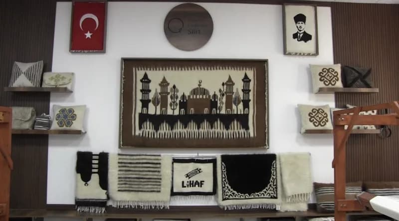 Dededen oğula, kuşaktan kuşağa,Siirt battaniyesi geleneği yaşatılıyor