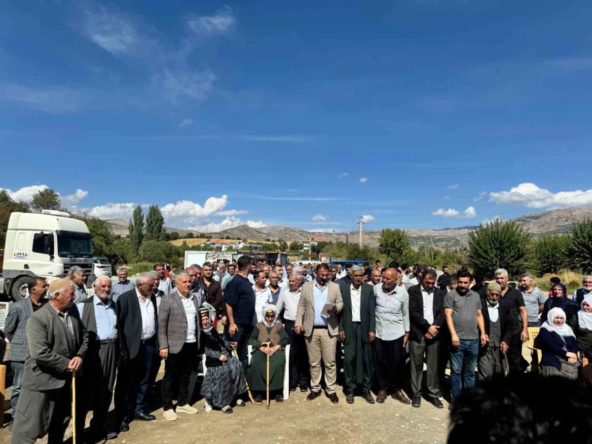 Adıyaman’ın Sincik ilçesinde Teşikan Yaylası’ndaki kaynak sularının ilçe merkezine aktarılması amacıyla yürütülen projey