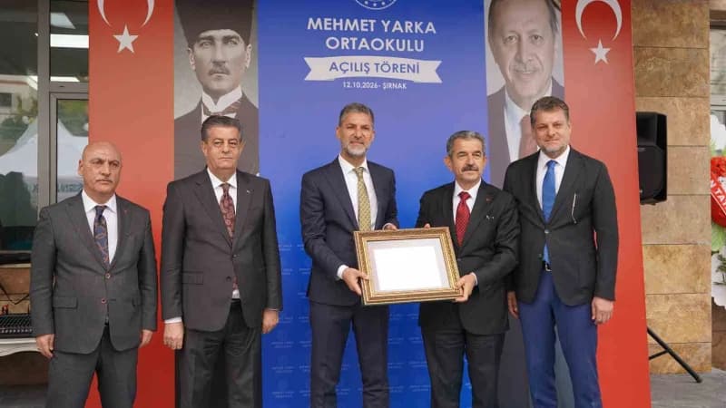 Açılışta konuşan Şırnak Valisi Birol Ekici, kentte bu yıl 17 okulun yapımının sürdüğünü belirterek Eğitim yatırımlarının