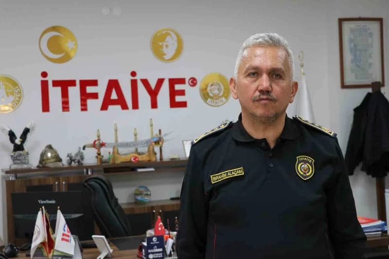 Sivas Belediyesi İtfaiye Müdürü İbrahim Alaçam