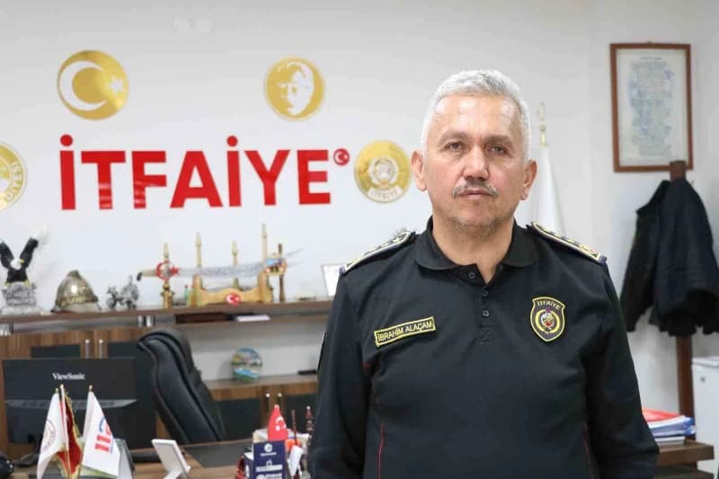 Sivas Belediyesi İtfaiye Müdürü İbrahim Alaçam