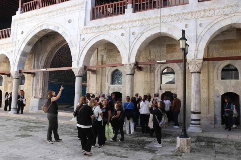 Sivas'ı ziyaret eden turist sayısında artış yaşandı.