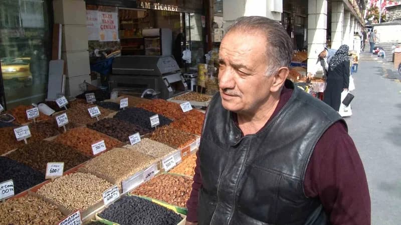 Hal esnafı Mehmet Gözütok