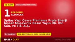 Spilaş Yapı Çevre Planlama A.Ş. Manisa merkez reklam üretim personeli iş ilanı