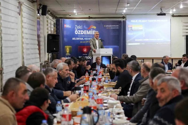STSO Başkanı ve Başkan Adayı Zeki Özdemir, Şarkışla, Gemerek ve Altınyayla ziyaretlerinde ilçelerde