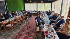 Sivas Ticaret ve Sanayi Odası Başkan Adayı Mustafa Eken elektronik ve bilişim sektörü temsilcileriyl