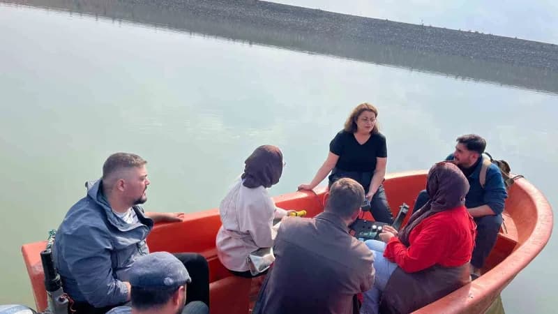 Su Ürünleri Fakültesi Öğrencileri, Plankton Bilgisi ve Kültürü ile Limnoloji dersleri kapsamında Dem