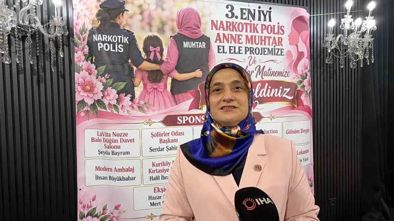 Mecidiye Mahallesi Muhtarı Hatice Türkeri açıklaam yaptı