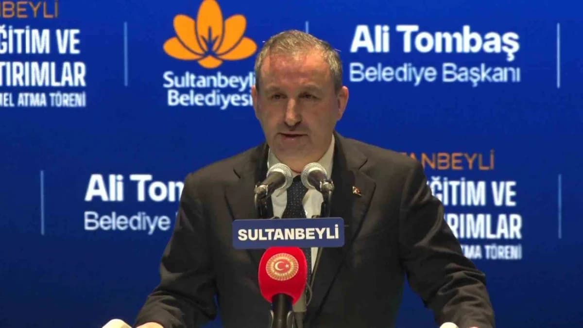Sultanbeyli Belediye Başkanı Ali Tombaş: "Sultanbeyli'ni artık 2050'ye hazırlıyoruz"