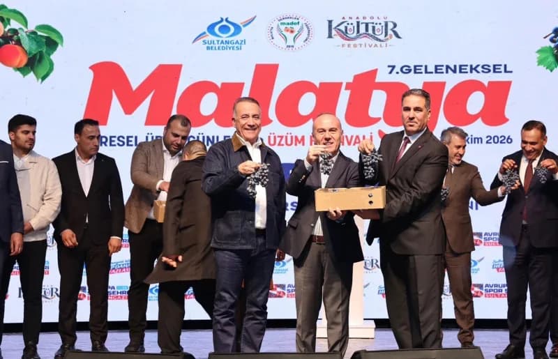 Sultangazi ‘de Anadolu Kültür Festivali heyecanı, 7. Geleneksel Malatya Yöresel Ürün Günleri ve Üzüm Festivali ile başla