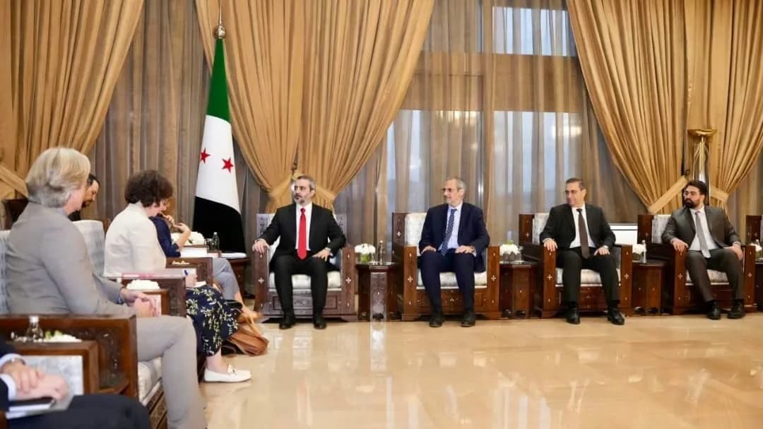 Suriye Dışişleri Bakanı Esad Hasan Şeybani, Kimyasal Silahların Yasaklanması Örgütü (OPCW) Genel Direktörü Sabrina Dalaf