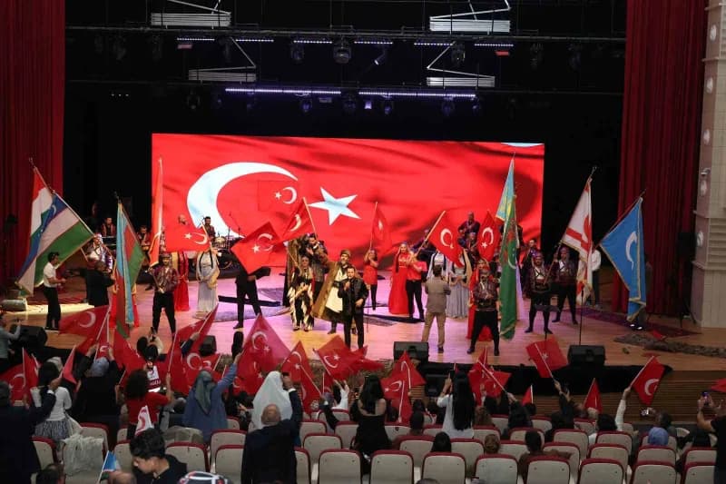 Talas’ta Türk Dünyası coşkusu