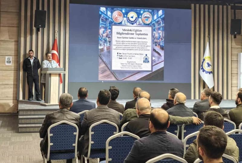 Bitlis’in Tatvan Mesleki Eğitim Merkezi tarafından Tatvan Ticaret ve Sanayi Odası (TATSO) ile Tatvan Esnaf ve Sanatkarla